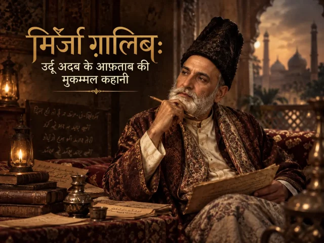 मिर्ज़ा ग़ालिब: उर्दू अदब के आफ़ताब की मुकम्मल कहानी